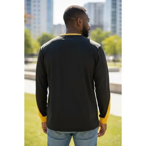 NFL New Orleans Saints Performance Long Sleeve Shirt Men M Athletic - Picture 2 of 8